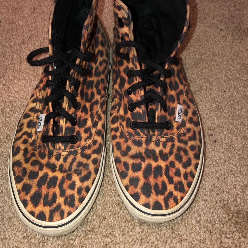 Cheetah print vans!